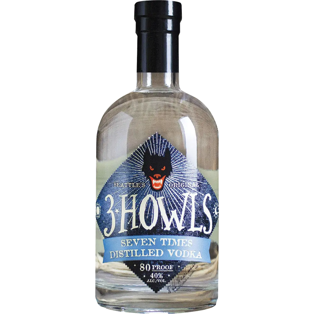 3 Howls Vodka 750ml