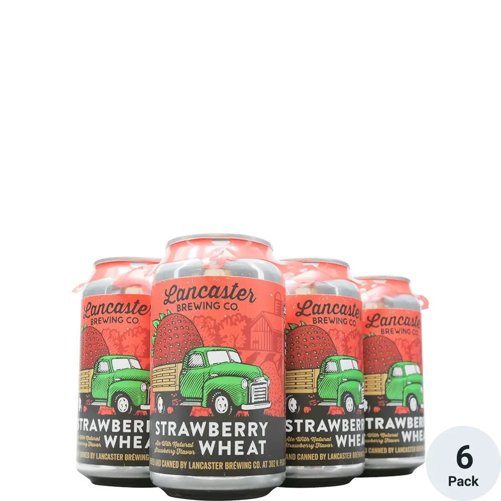 Lancaster Strawberry Wheat 6pk-12oz Cans