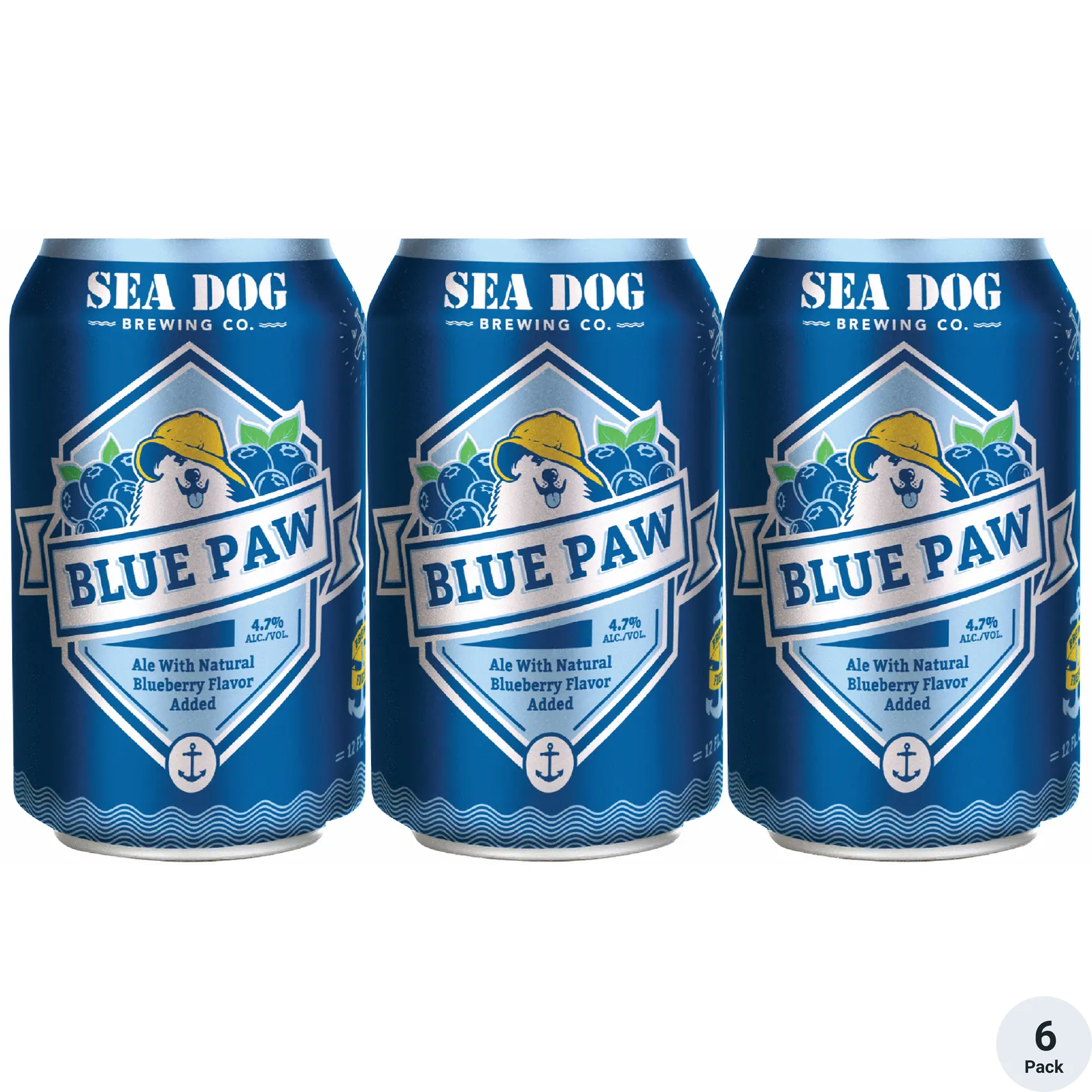Sea Dog Blue Paw Wheat Ale 6pk-12oz Cans