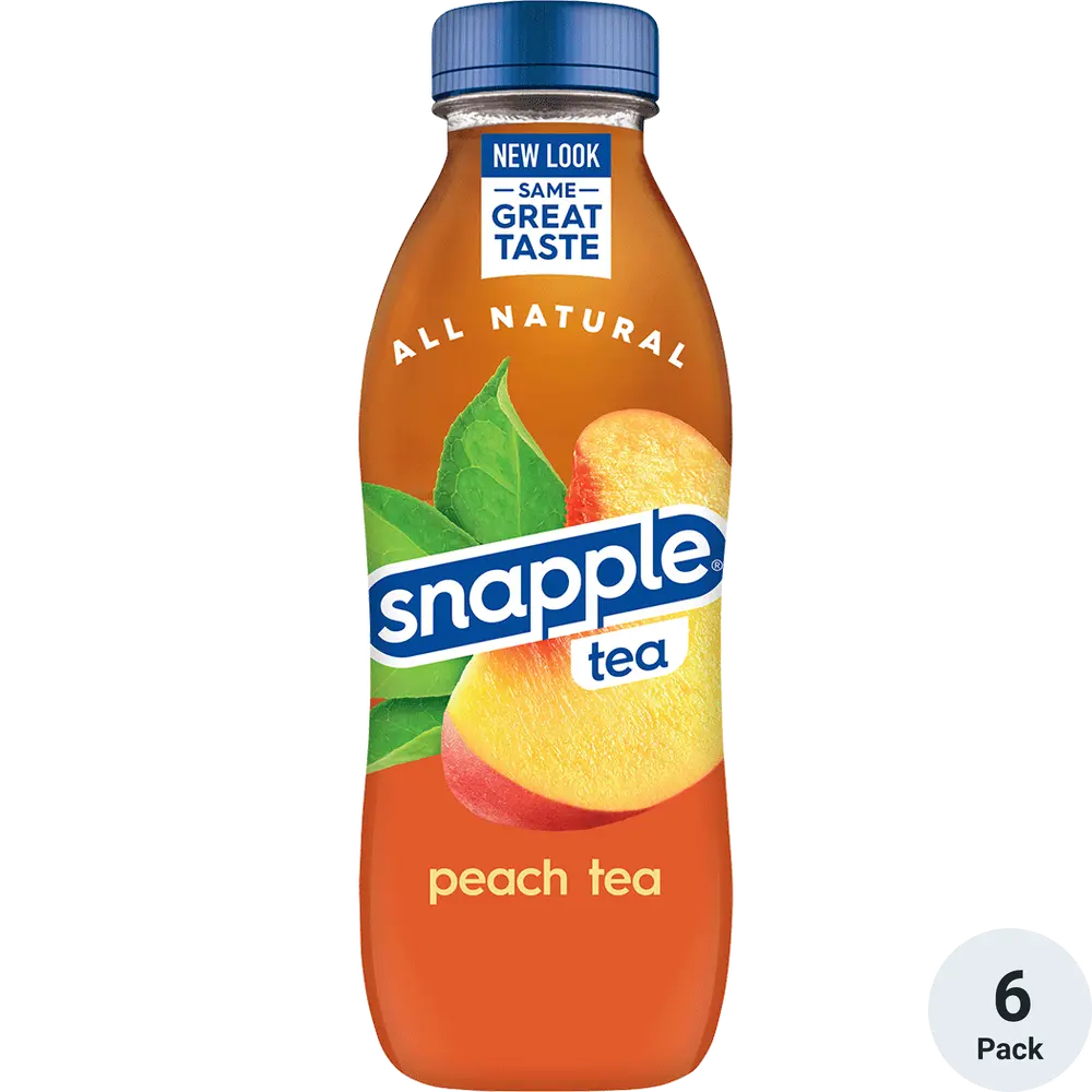 Snapple Peach Tea 6-16oz