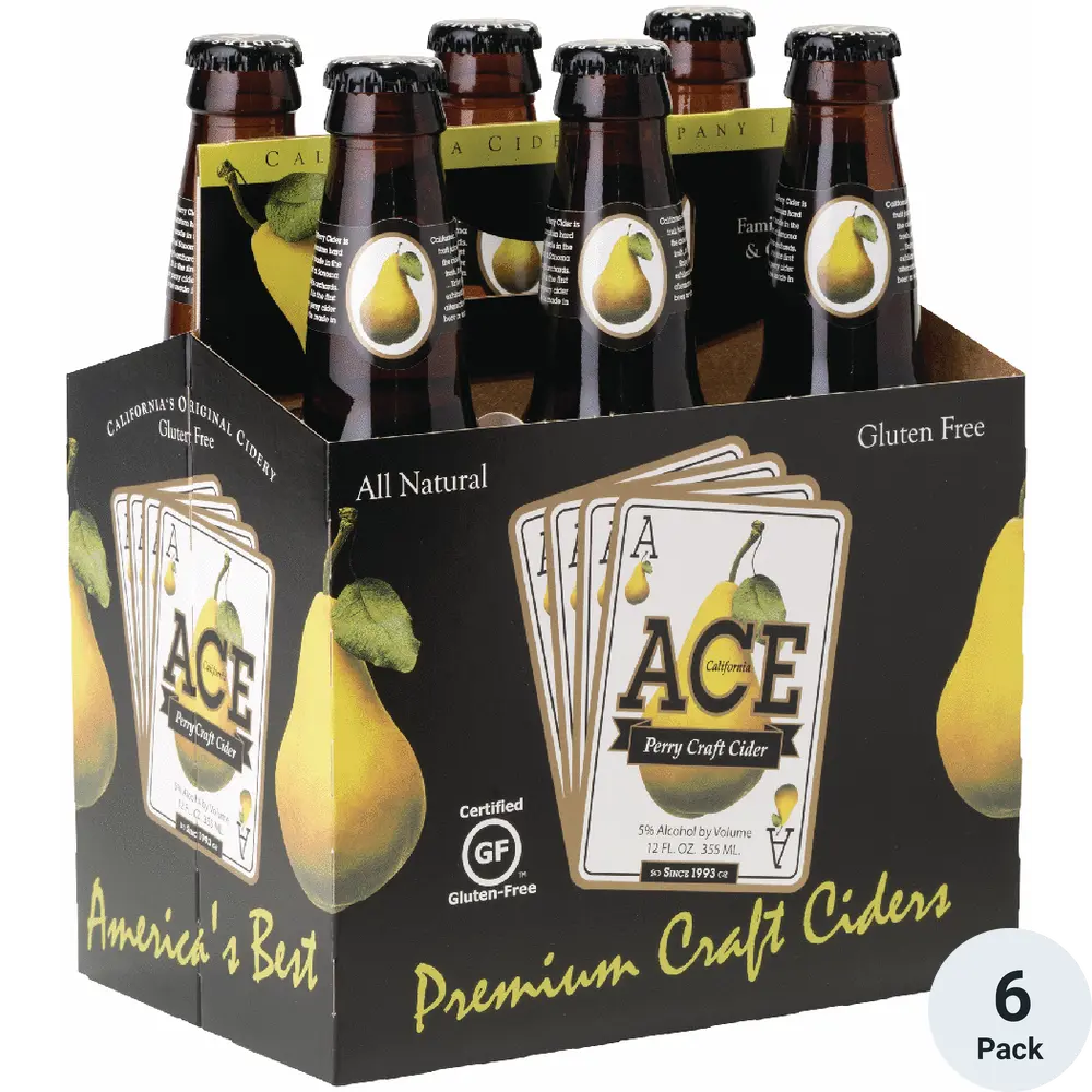 Ace Perry Cider (Pear) 6pk-12oz Btls