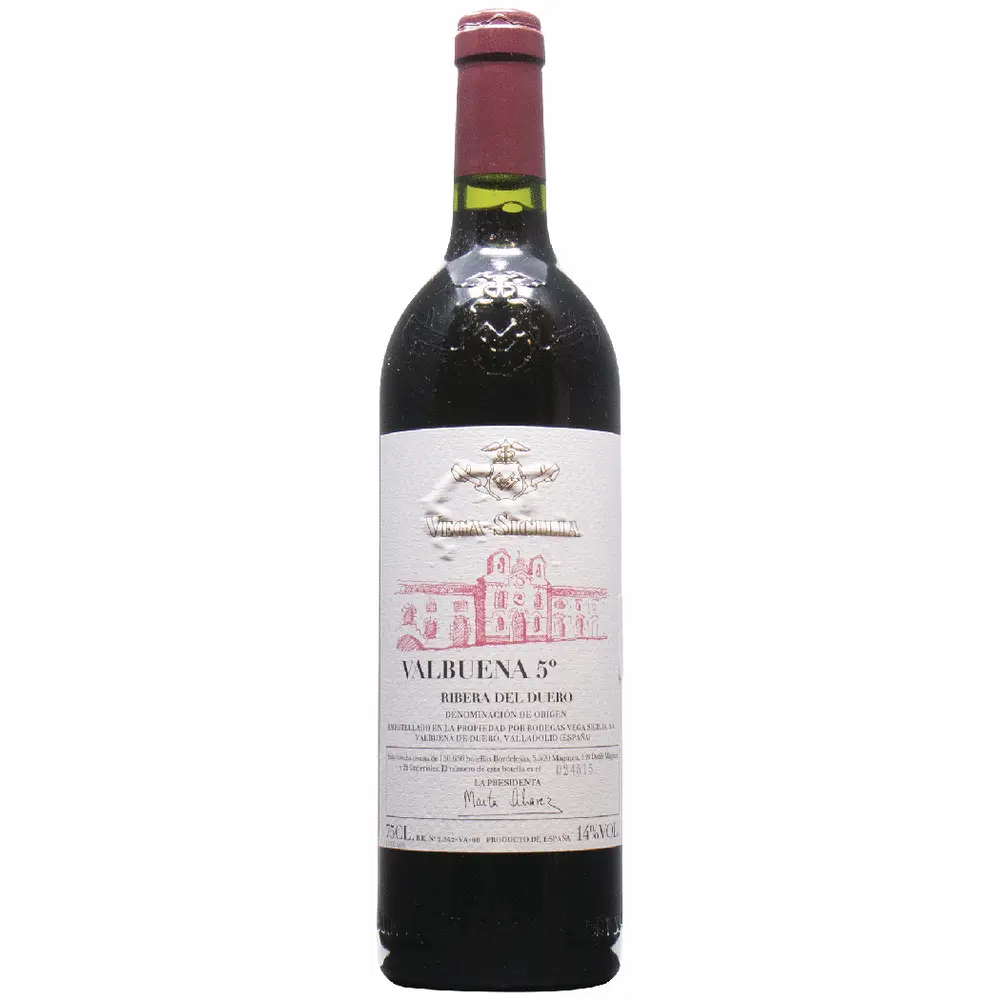 Vega Sicilia Ribera del Duero Valbuena 5, 2013 750ml
