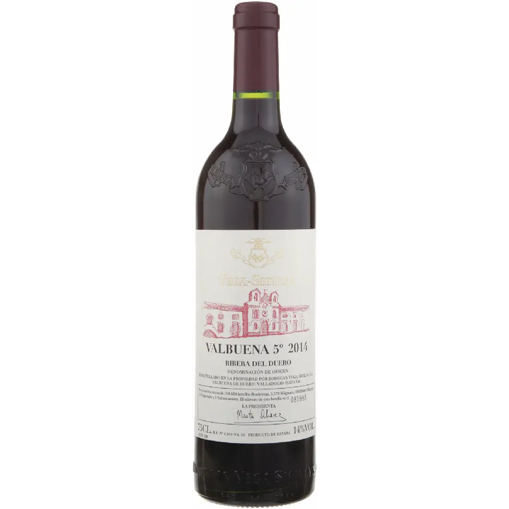 Vega Sicilia Ribera del Duero Valbuena 5, 2014 750ml