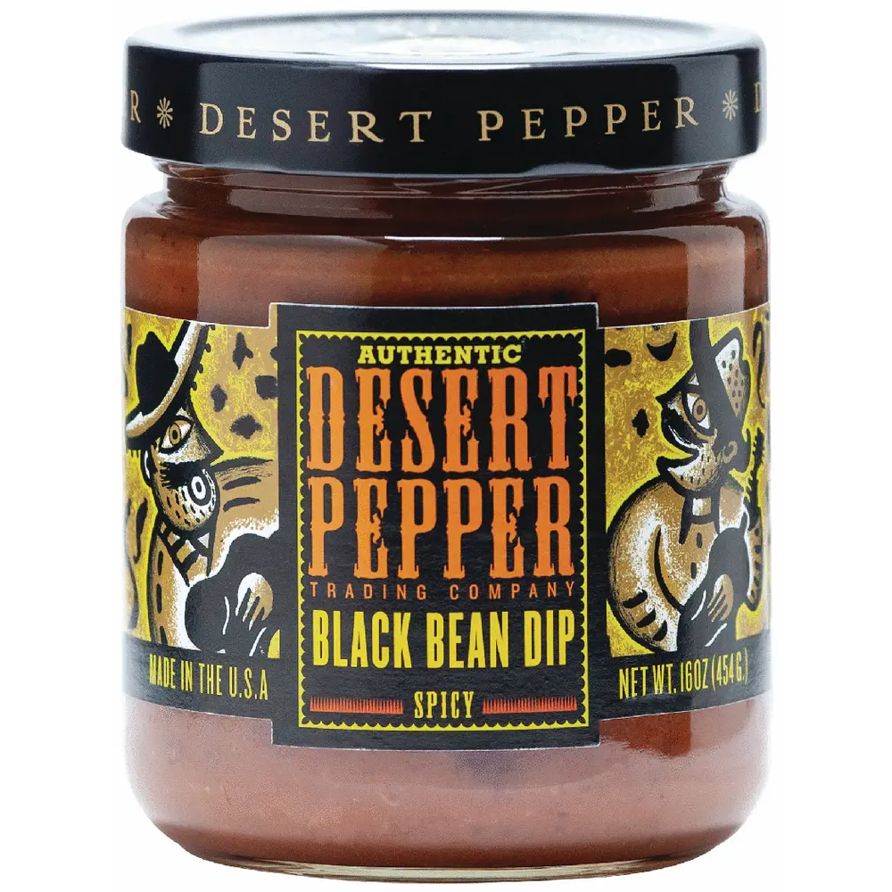 Desert Pepper Spicy Black Bean Dip 16oz