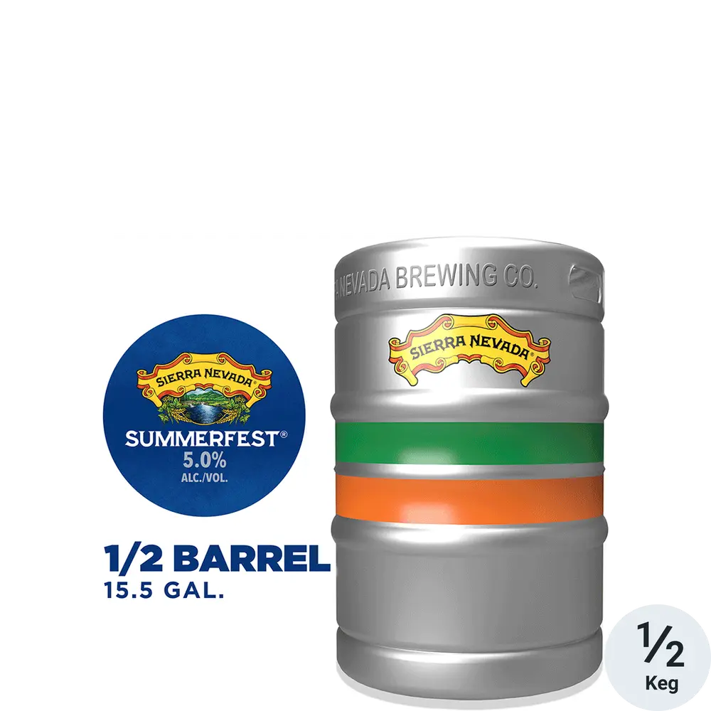 Sierra Nevada Summerfest Lager 1/2 Keg