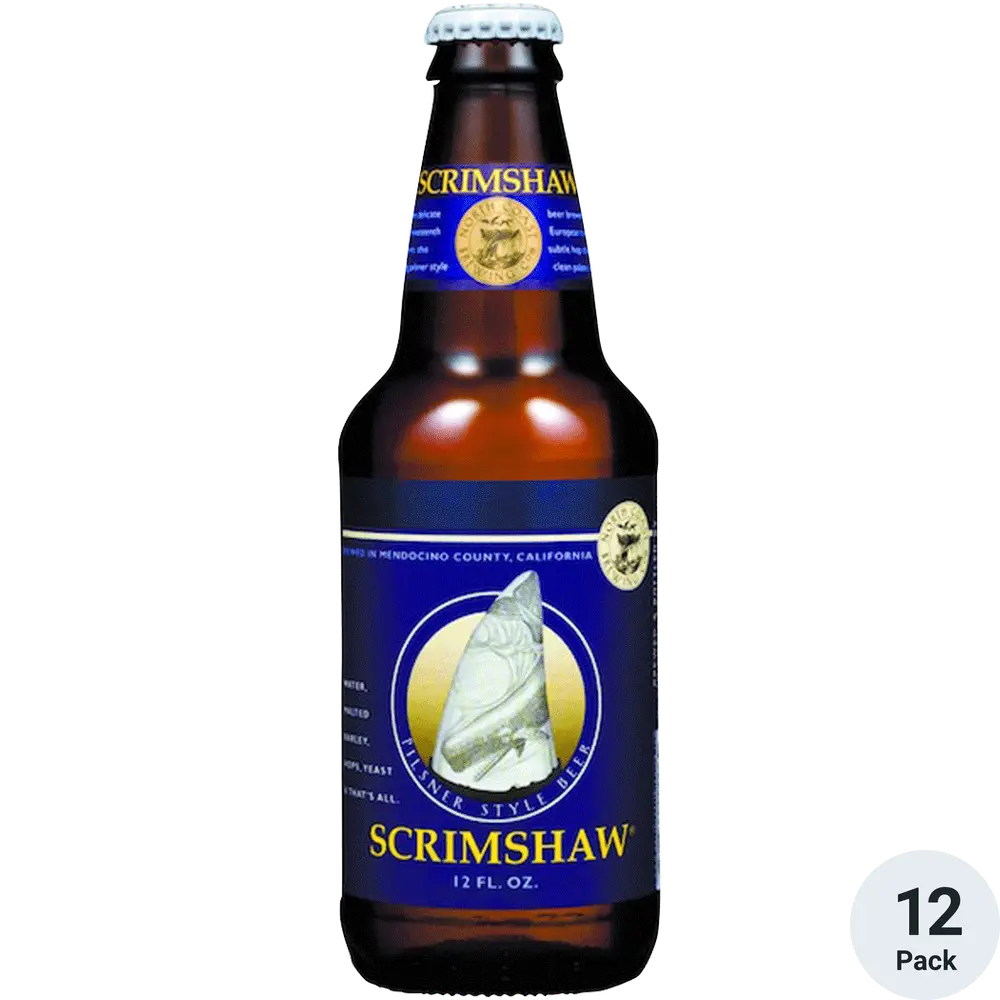 North Coast Scrimshaw Pilsner 12pk-12oz Btls