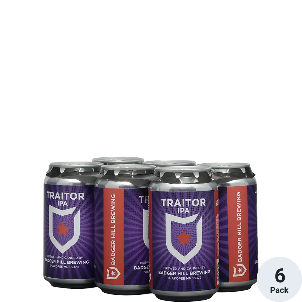 Badger Hill Traitor IPA 6pk-12oz Cans