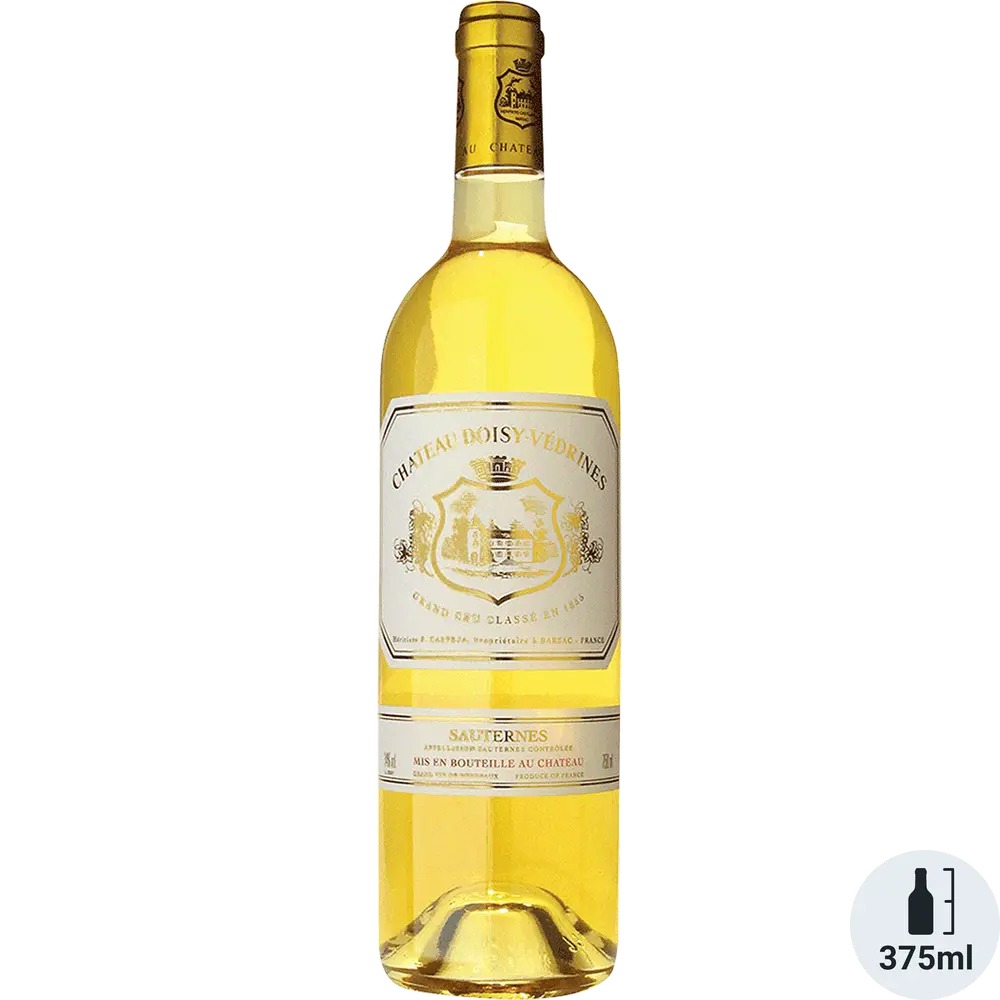 Chateau Doisy-Vedrines Sauternes, 2018 375ml