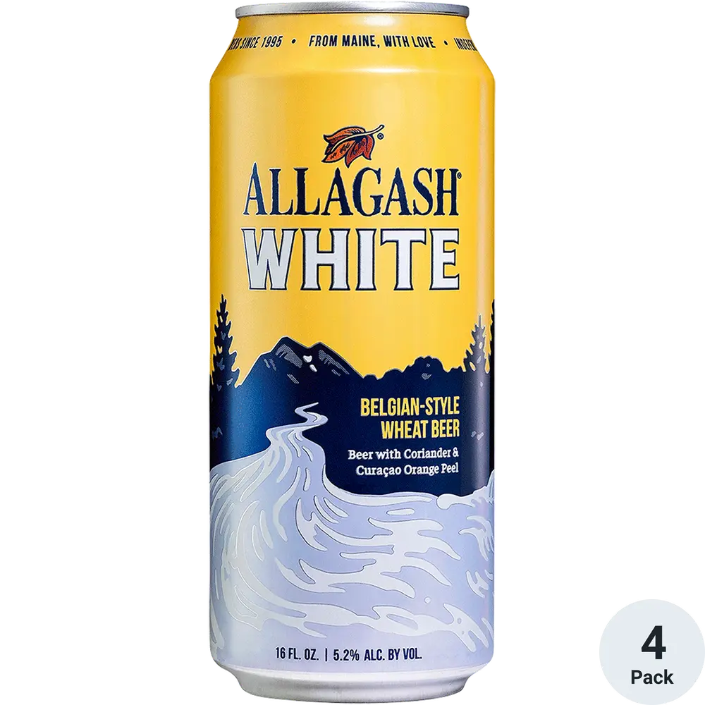 Allagash White 4pk-16oz Cans