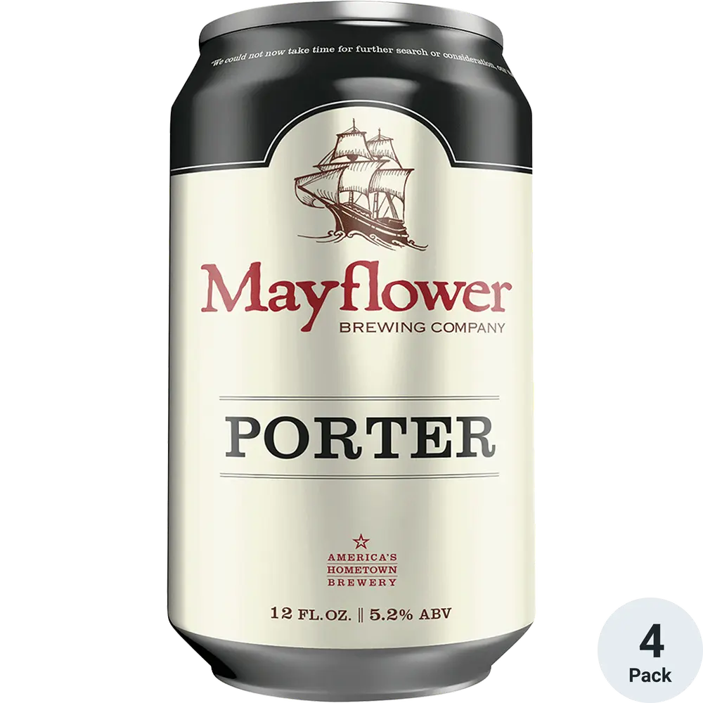 Mayflower Porter 4pk-16oz Cans