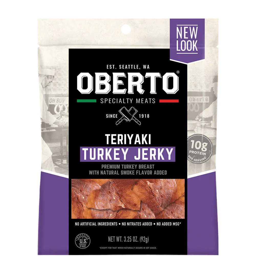 Oberto Teriyaki Turkey Jerky 3.25oz