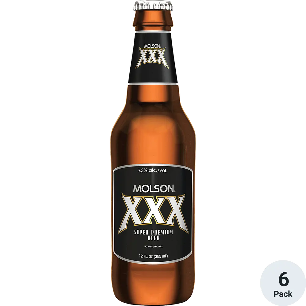 Molson X X X 6pk-12oz Btls