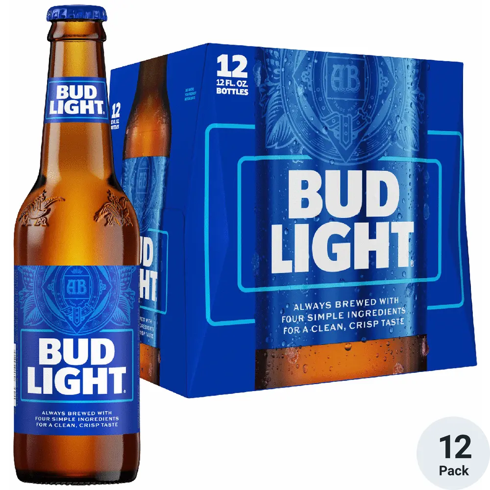 Bud Light American Lager Beer 12pk-12oz Btls