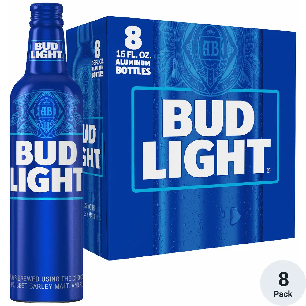 Bud Light American Lager Beer 8pk-16oz AlmBtls