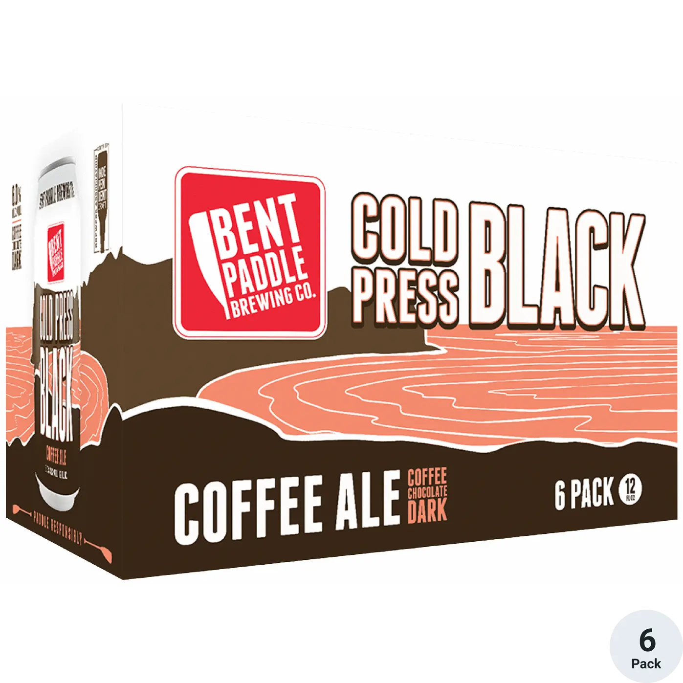Bent Paddle Cold Press Black 6pk-12oz Cans