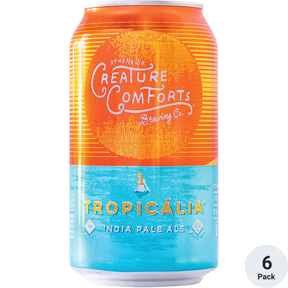 Creature Comforts Tropicalia IPA 6pk-12oz Cans