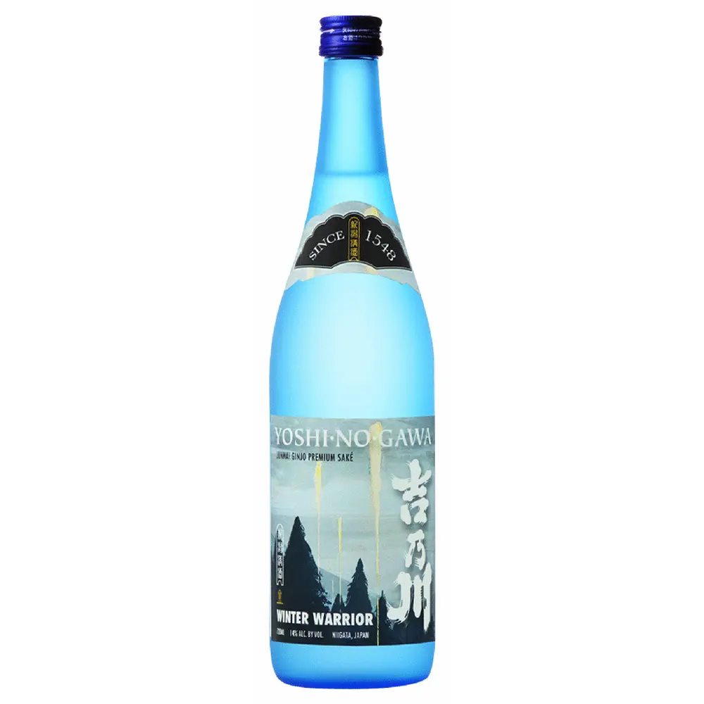 Yoshinogawa Junmai Ginjo Winter Warrior Sake 720ml