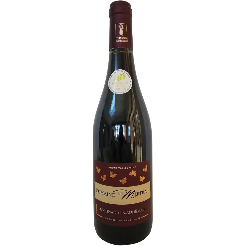 Domaine du Mistral Grignan Les Adhemar 750ml