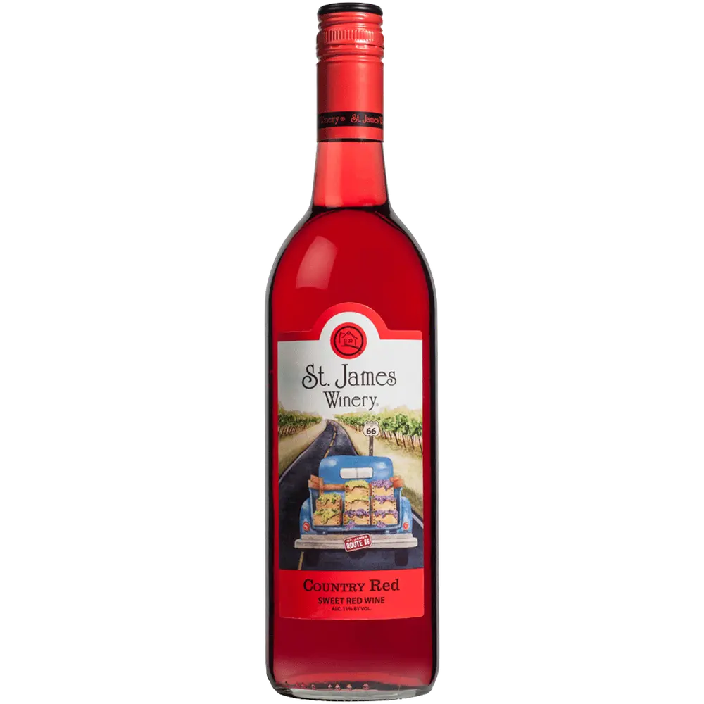 St James Red Country 750ml