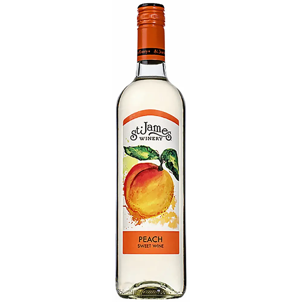 St James Peach 750ml