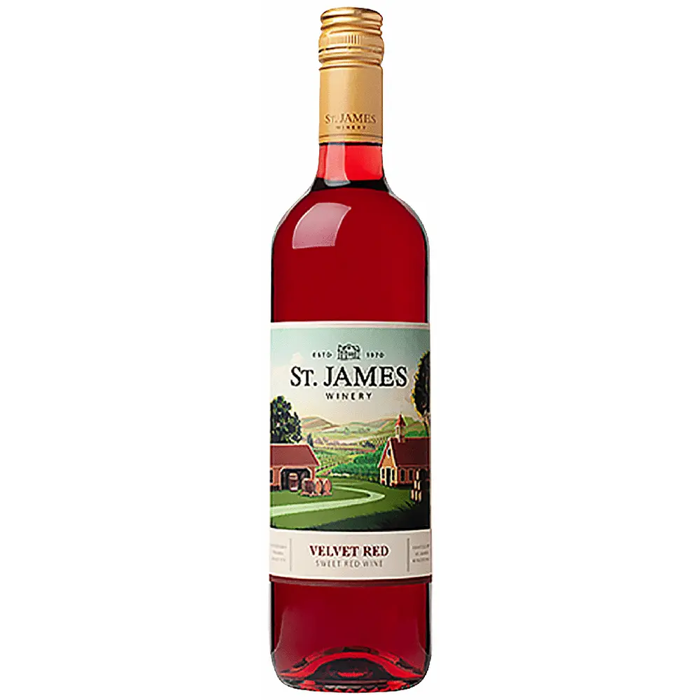 St James Red Velvet 750ml