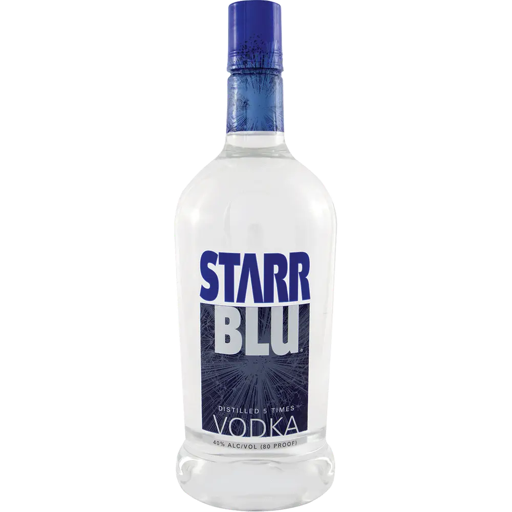 Starr Blu Vodka Plastic 1.75L