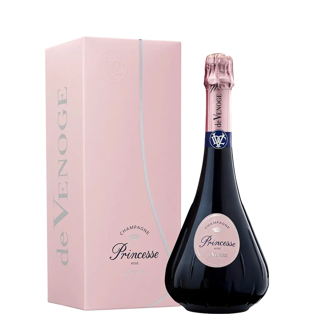 De Venoge Princesse Rose Champagne 750ml
