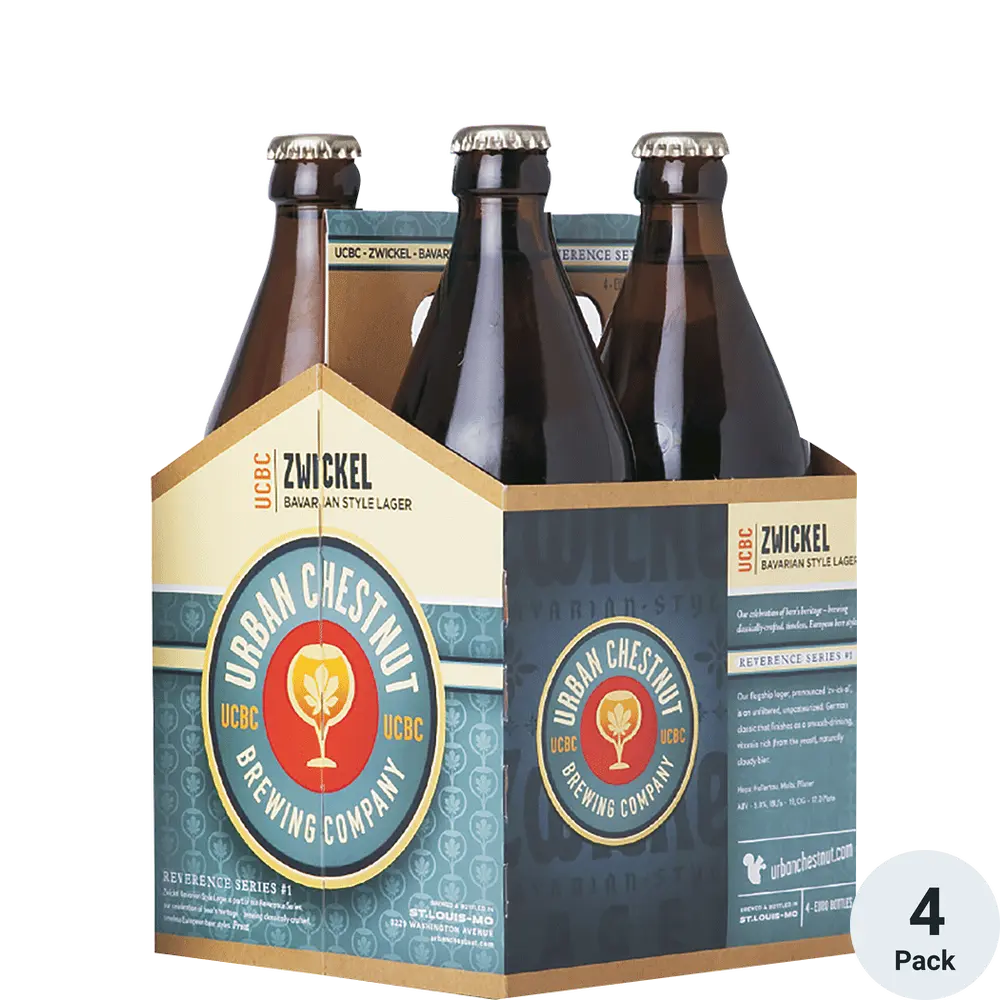 Urban Chestnut Zwickel 4pk-16oz Btls