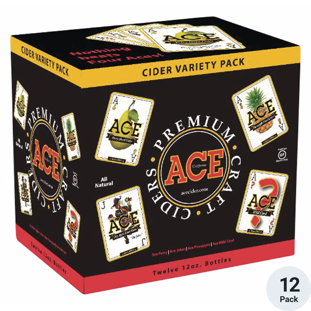 Ace Cider Variety Pack 12pk-12oz Btls