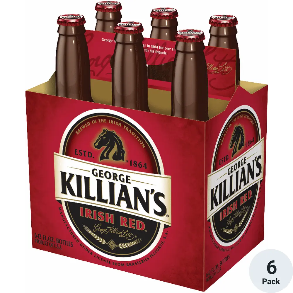 Killian's Irish Red Lager 6pk-12oz Btls