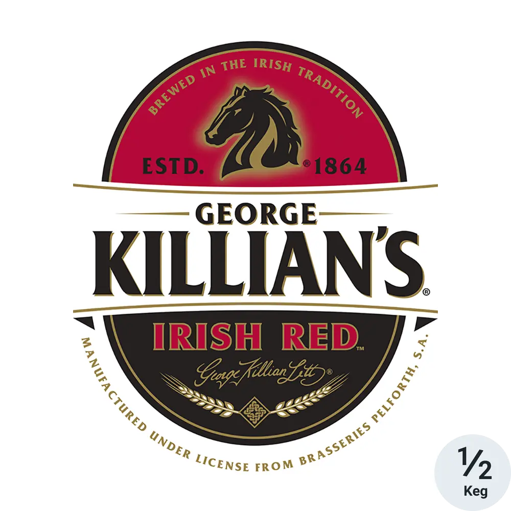 Killian's Irish Red Lager 1/2 Keg