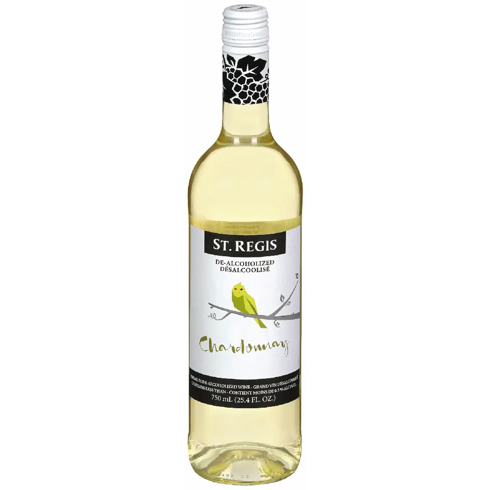 St Regis Chardonnay Non-Alcoholic Wine 750ml