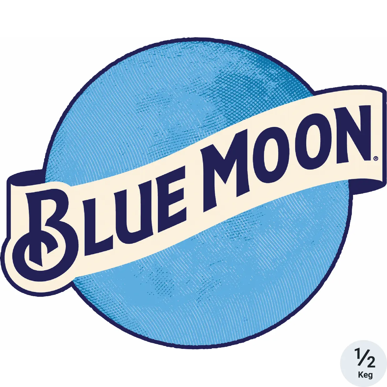 Blue Moon Belgian White Belgian-Style Wheat Ale 1/2 Keg