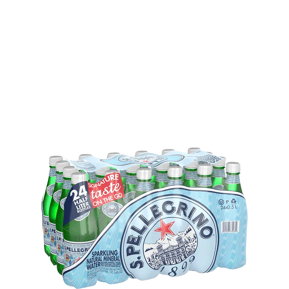 San Pellegrino Plastic (PET) 24-500ml Btls