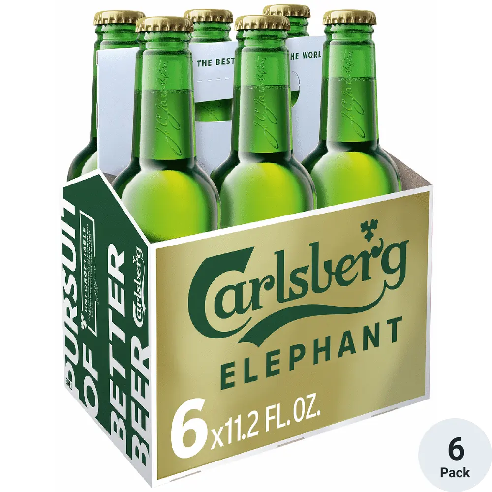 Carlsberg Elephant 6pk-11oz Btls