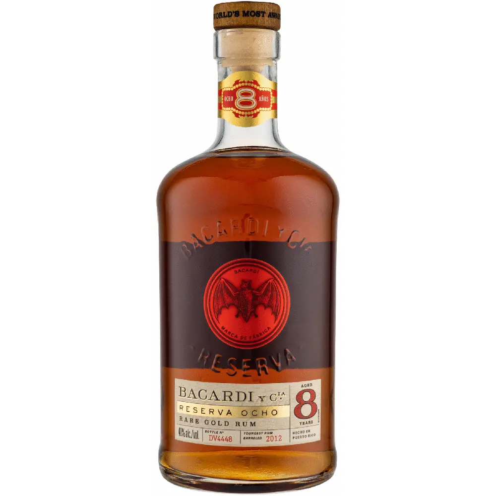 Bacardi Reserva 8 Year Aged Rum 750ml