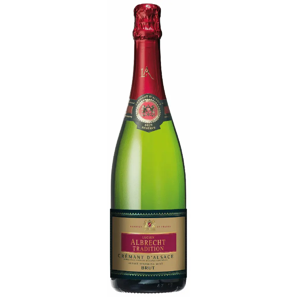 Albrecht Cremant D'Alsace Brut Tradition Sparkling Wine 750ml