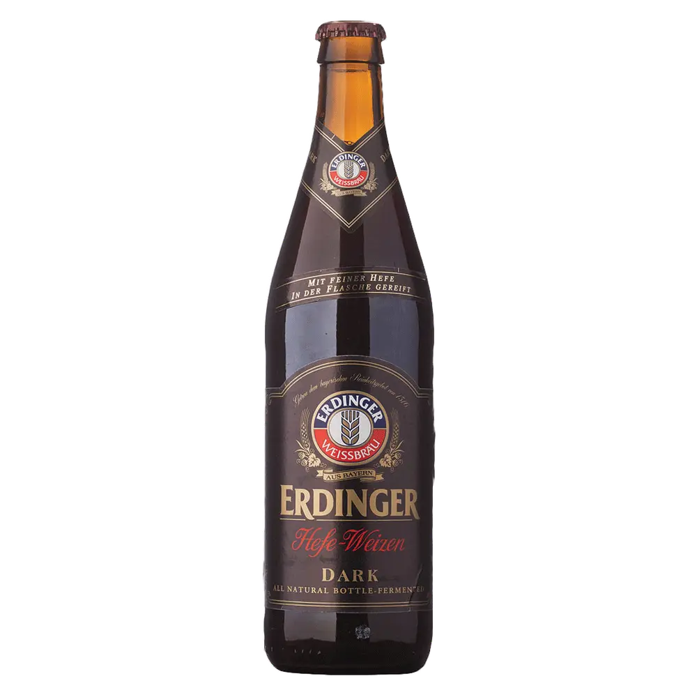 Erdinger Weissbier Dunkel 16oz Btl