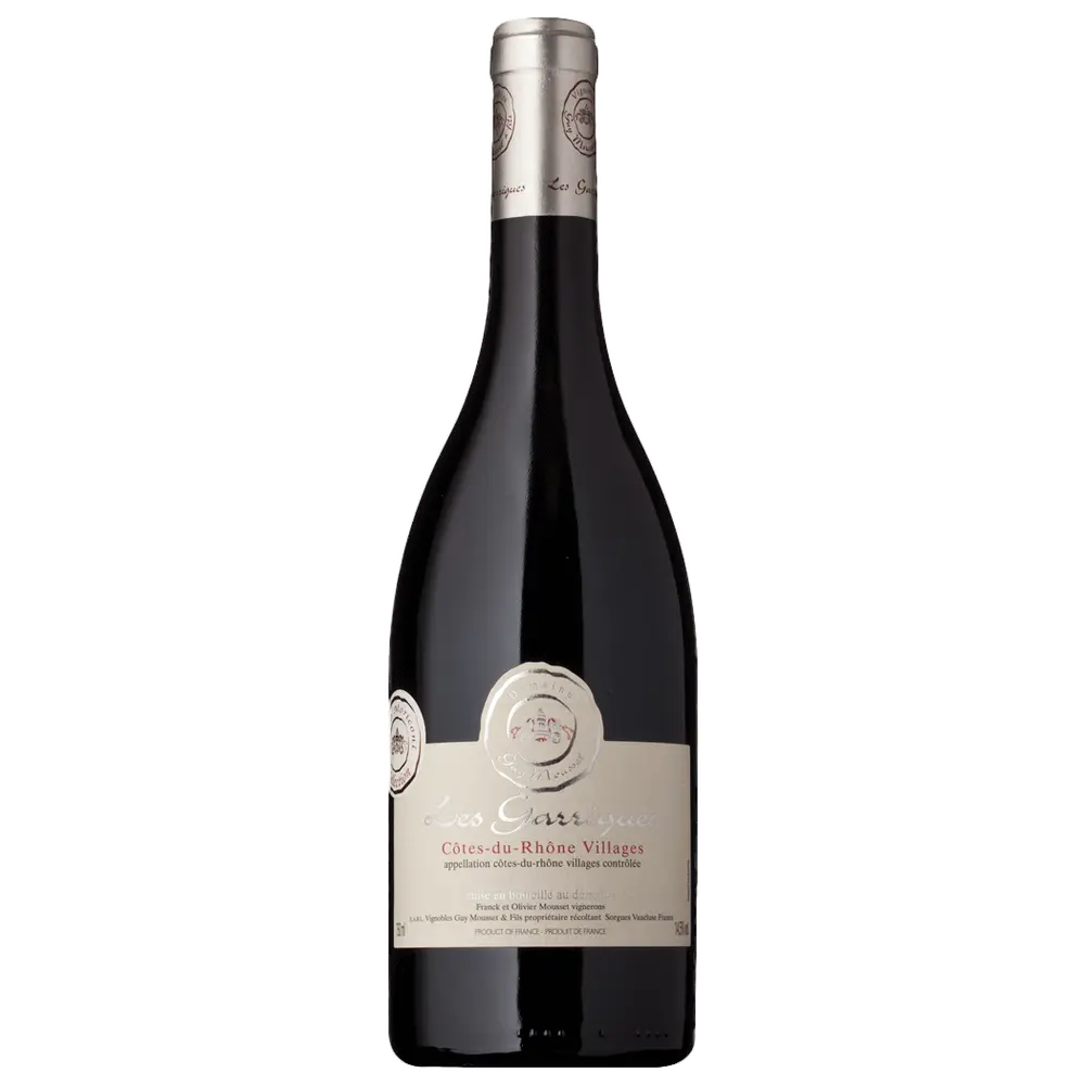 Domaine Guy Mousset Les Garrigues Cotes du Rhone Villages, 2021 750ml