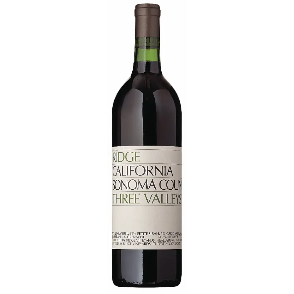 Ridge Three Valleys Red Sonoma, 2022 750ml