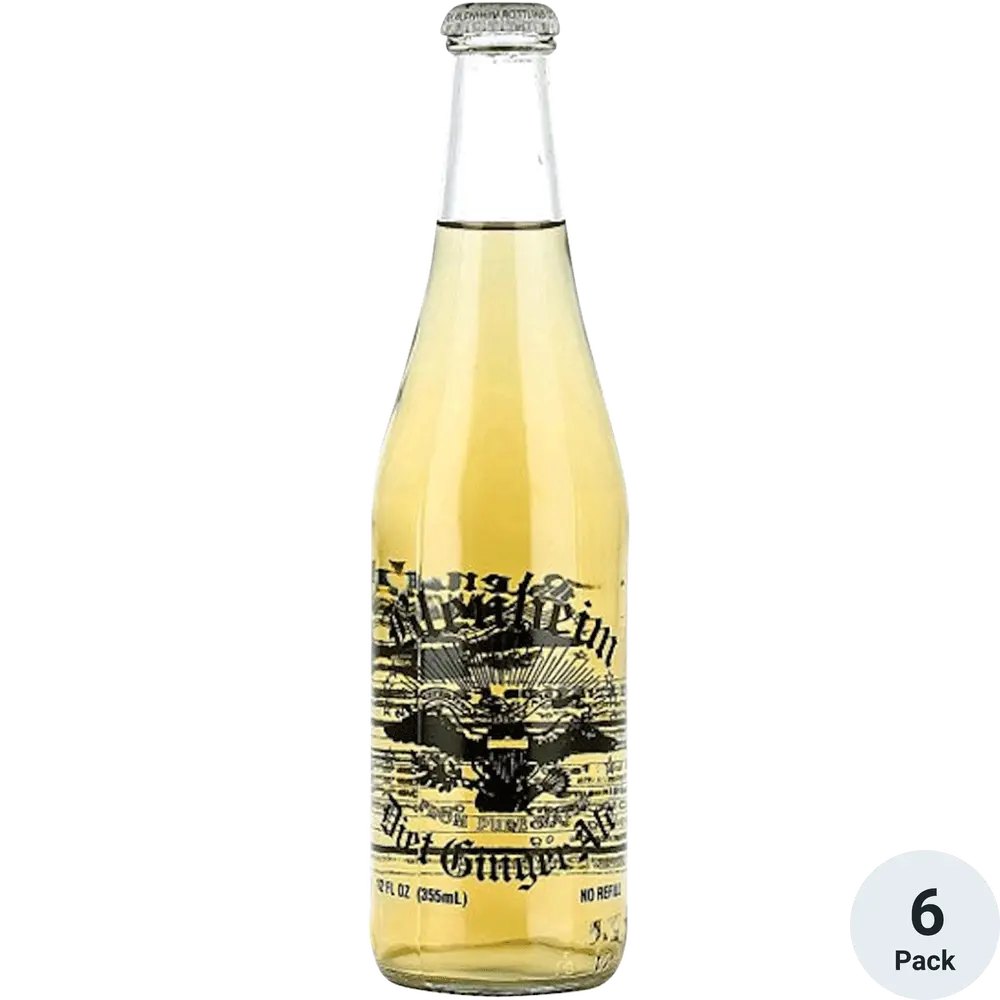 Blenheim Diet Ginger Ale 6pk-12oz Btls