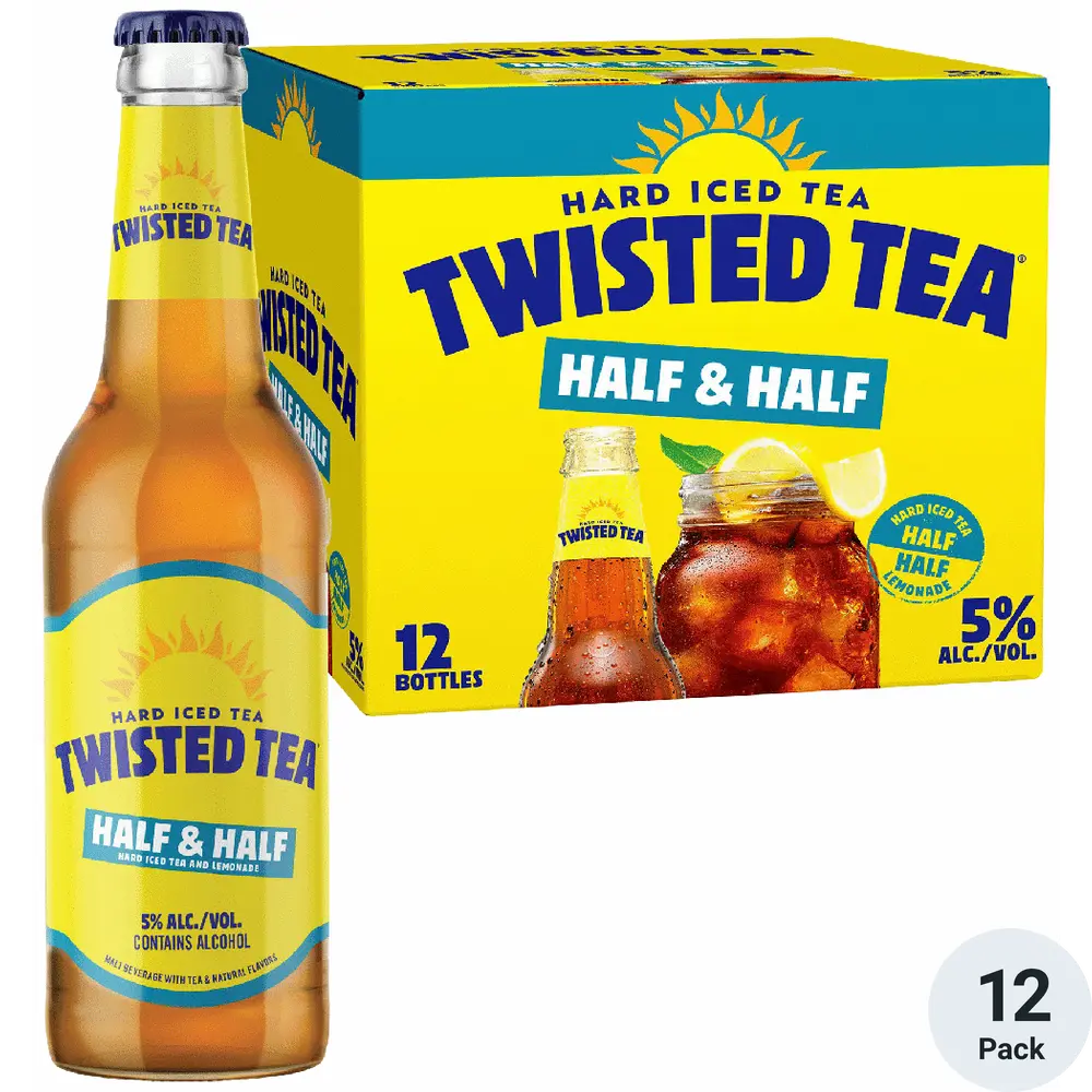Twisted Tea Half & Half Hard Iced Tea 12pk-12oz Btls