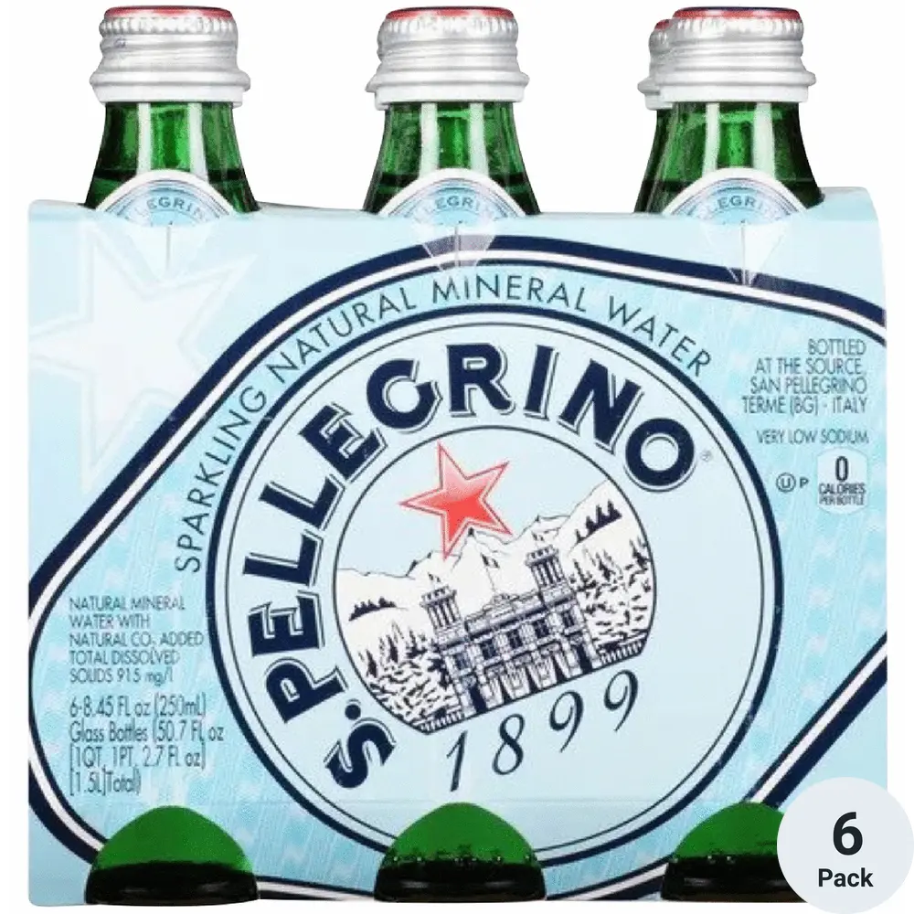San Pellegrino 6pk-8oz Btls