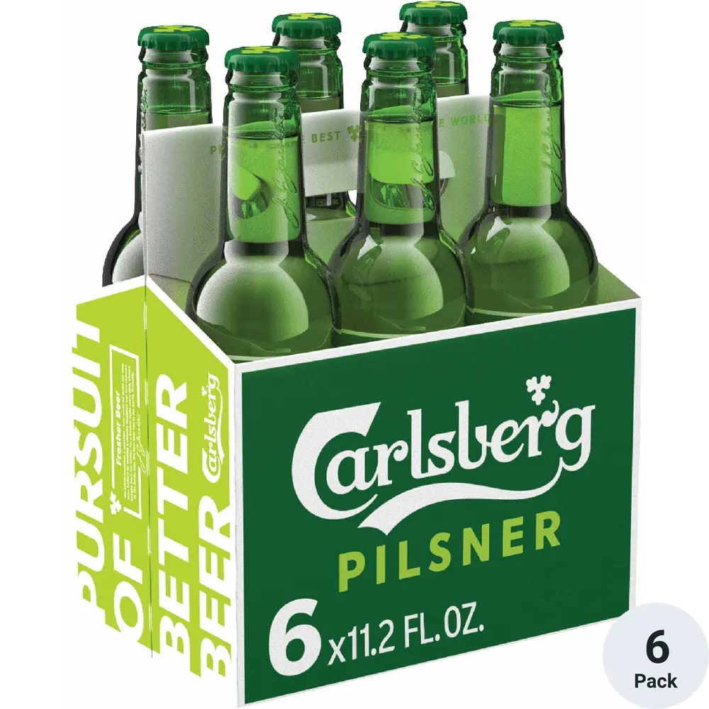 Carlsberg 6pk-11oz Btls