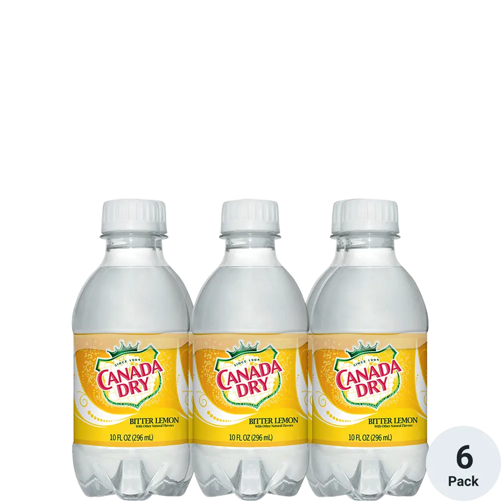 Canada Dry Bitter Lemon 6pk-10oz Btls