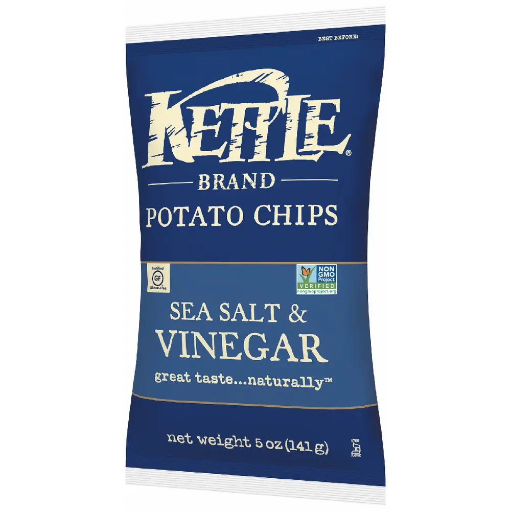 Kettle Chips Sea Salt & Vinegar Potato Chips 5oz