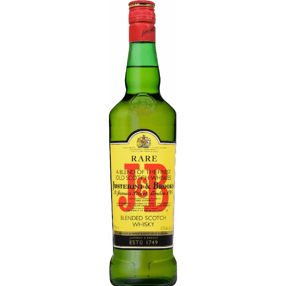 J & B Scotch 750ml