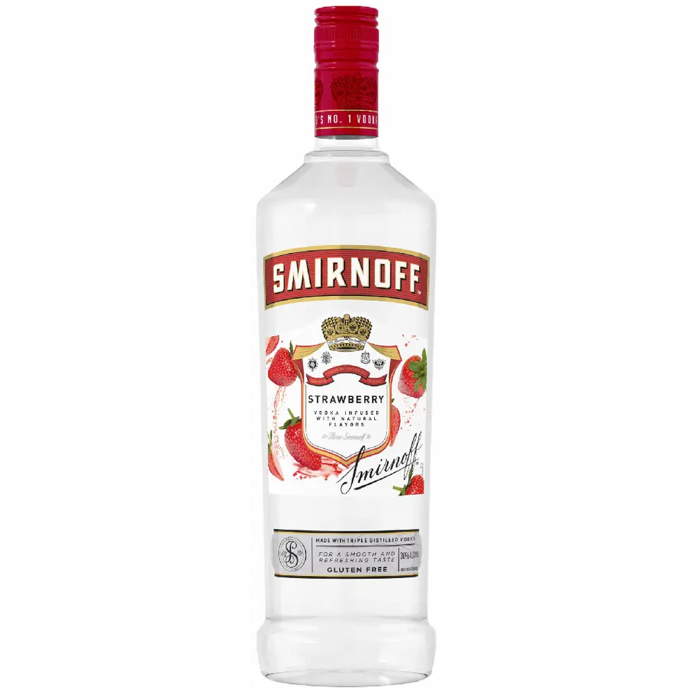 Smirnoff Strawberry Vodka 1L