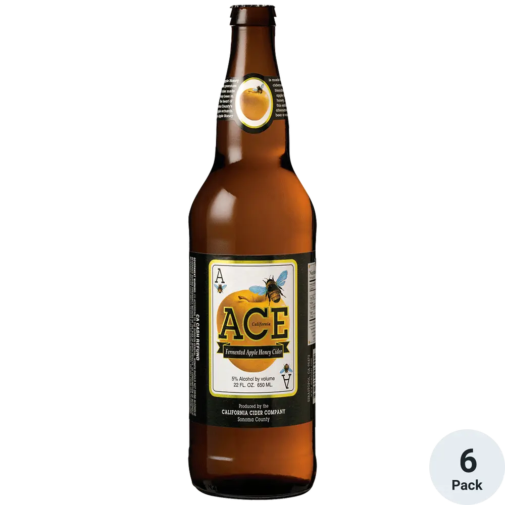 Ace Honey Cider 6pk-12oz Btls