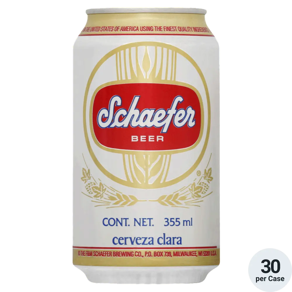 Schaefer 30-12oz Cans